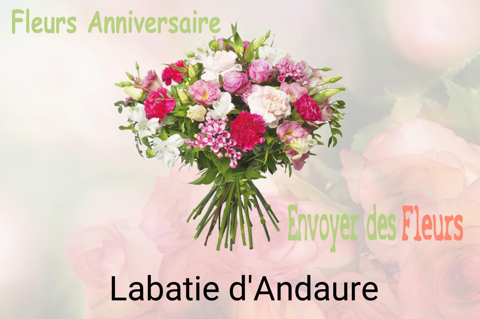 Bouquet de fleurs d’anniversaire livré à Labatie-d'Andaure